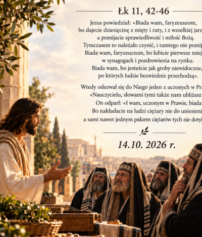 SŁOWO BOŻE NA DZIŚ: